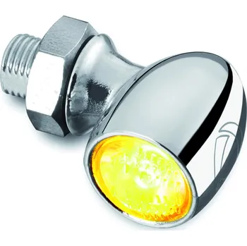 Osvětlení pro motocykl Blinkr s čirým sklem KELLERMANN ATTO - BARVA CHROM (Doplňky pro motocykly, doplňky pro Harley Davidson )