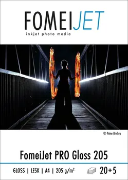 Fotopapír Fomei Jet Pro Gloss A4 25 listů 205 g/m2