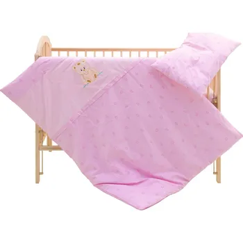 Povlečení Scarlett Méďa dvoudílné růžové 100 x 135, 40 x 60 cm