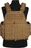 Mil-tec Molle Plate Carrier, Coyote