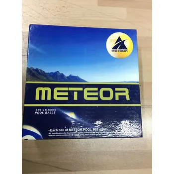 Kulečníková koule Sada koulí Meteor Crystalite | 57,2mm POOL sada