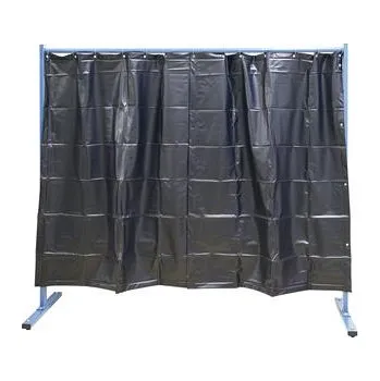 Svářečka KEMPER ochranná zástěna 1 dílná, šířka 2,1 m, tmavě zelená