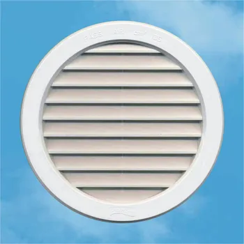 Větrací mřížka Edil Plast, Refax větrací mřížka kruhová s regulací VM 200 plast T20D - hnědá