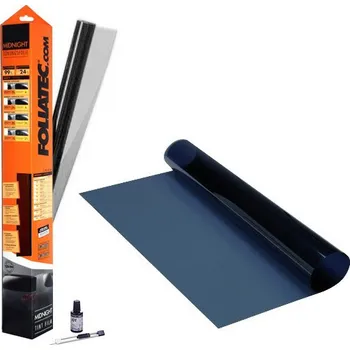 Polep vozidla Foliatec Tónovací fólie na okna Midnight Reflex Superdark 300 x 76 cm