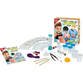 Dětská vědecká sada Velká slizová laboratoř (Hračky pro malé vědce - Velká dětská experimentální sada - Slizová laboratoř)