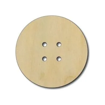 Knoflík Pelisport Dřevěný knoflík 02 sada 6 ks