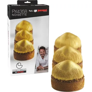 Forma na pečení Forma silikonová design Noisette 3D 20x65ml, ⌀6, v.3,5cm