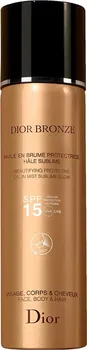 Tělový olej Christian Dior Bronze Beautifying Protective Oil in Mist Sublime Glow SPF 15 125 ml