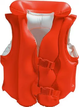 Plovací vesta Intex Deluxe nafukovací plovací vesta červená