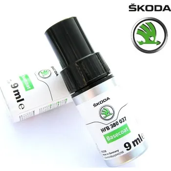 Škoda Auto Opravná lakovací tužka ŠKODA, originál TOUCH-UP - SET (2x 9 ml) Šedá steel UNI - označení F7A - kód 3T0050300 F7A
