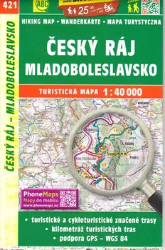 Český Ráj: Mladoboleslavsko (421) 1:40 000 - SHOCart