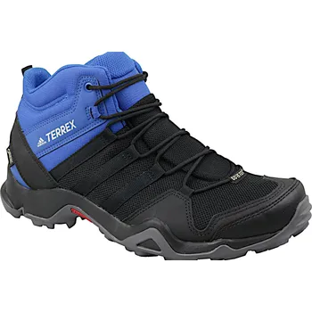 Pánská treková obuv Adidas Terrex AX2R Mid GTX Core Black/Blue Beauty