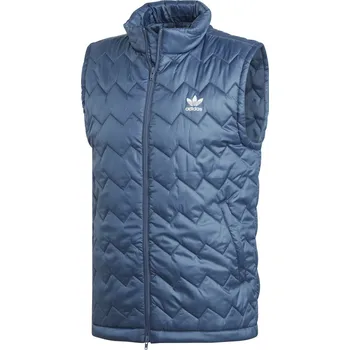Adidas Sst Puffy Vest modrá Pánská vesta Adidas Sst Puffy Vest modrá