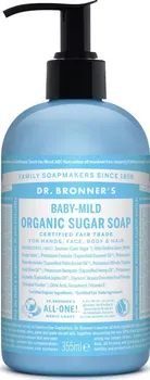 Mýdlo Dr. Bronner's Sugar-Shikakai Baby-Mild Tekuté mýdlo na tělo i vlasy 355 ml