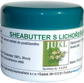 Jukl Sheabutter s lichořeřišnicí mast proti plísním 50 ml