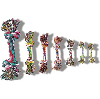 Hračka pro psa Uzel bavlna barevný 55cm