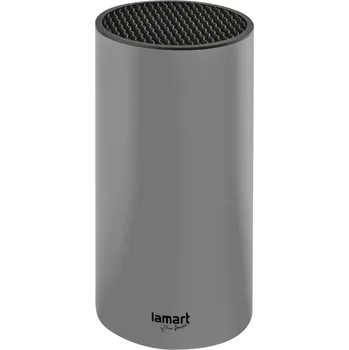 Stojan na nože Lamart LT2083 šedý 22,5 cm