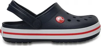 Chlapecké pantofle Crocs Crocband Kids Navy/Red 33 - 34
