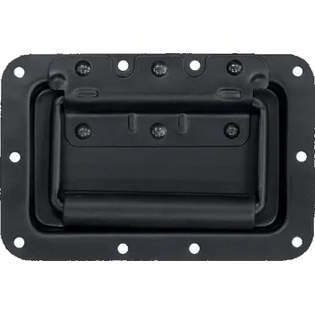 DEXON Ucho kovové sklapovací černé