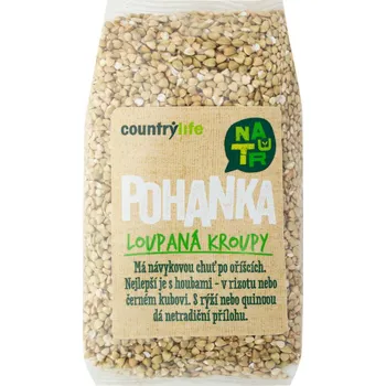 Přisada na vaření a pečení Country Life Pohanka loupaná kroupy 500 g