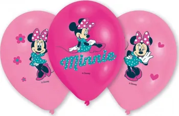 Balónek Amscan Minnie balónky 6 ks