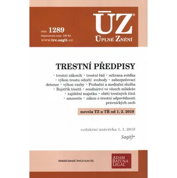 ÚZ č. 1289: Trestní předpisy - Sagit