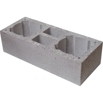 Komín Komínová ventilační tvárnice 890 x 360 x 245mm ∅ 270mm - dvouprůduchový komín