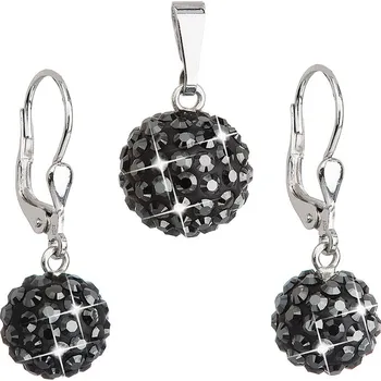 Souprava šperků Evolution Group 39072.5 Hematite