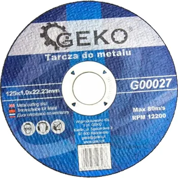 Řezný kotouč Geko RK12508 125 mm