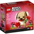 Stavebnice LEGO LEGO BrickHeadz 40349 Valentýnské štěňátko