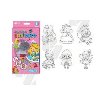 Speciální výtvarná barva Barvy na sklo sada 6 barev 10,5 ml + 6 sklíček Pohádka 6598, Anděl Přerov