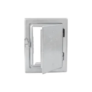 Komín Komínová dvířka uzávěrem pozinkovaná Z1 295 x 230 mm