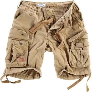 Pánské kalhoty Surplus Kalhoty krátké Airborne Vintage Shorts béžové 5XL