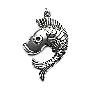 Přívěsek Stříbrný přívěsek, ryba s patinou, P 463
