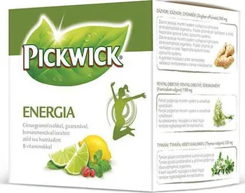 Čaj Pickwick Energy 10 x 1,5 g