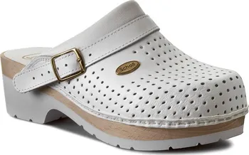 Dámská zdravotní obuv Scholl Clog Supercomfort bílá