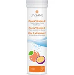 Livsane Zinek + Vitamin C šumivé…