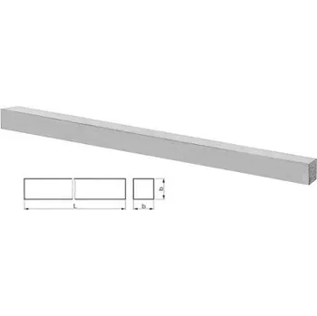 Příslušenstí k soustruhu Polotovar nože RADECO - čtvercový profil, HSS, ČSN 223690 - 8x8x100