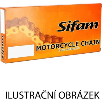 Auto-moto Sifam 520 řetěz s o kroužkem pro Aprilia-Ducati-Gilera-Honda-Kawasaki-KTM-MZ-Suzuki-Yamaha