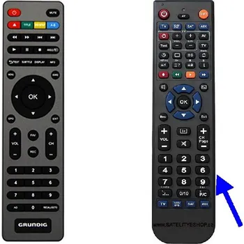 Dálkový ovladač Grundig G32LCDV náhradní