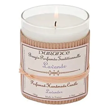 Svíčka Durance Vonná svíčka Lavender 180 g vonná svíčka levandule
