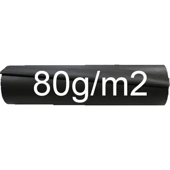 Mulčovací textilie Extra pevná mulčovací textilie 80g, 1,6m x 100m (Netkaná mulčovací textilie, celá role)