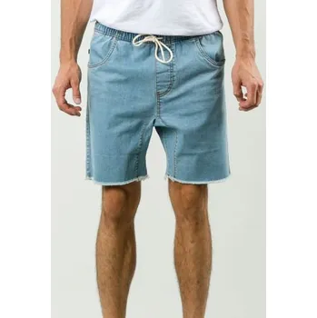 Pánské kraťasy KRATASY RUSTY BALLER DENIM ELASTIC - modrá - 30 + při osobním odběru 879 Kč