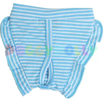 Obleček pro psa Doggydolly,Kalhotky Doggydolly modrý proužek XXS