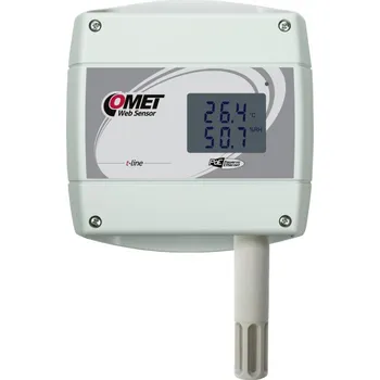 Comet T3610 | Web Sensor s PoE - snímač teploty a vlhkosti s výstupem Ethernet T3610