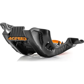 Kryt pod motor ACERBIS KTM SX-F 250 2019 - 2022, barva černá/oranžová (Kryt motoru)