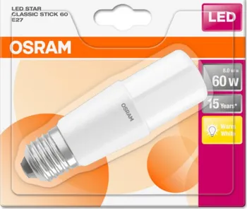 Žárovka Osram LED Star Stick 8W E27 2700K