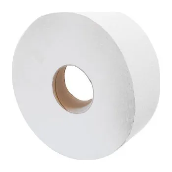 Toaletní papír Toaletní papír 2-vrstvý, JUMBO Ø 19 cm, 120m - bílý (PAP - 100% celulóza) 010319