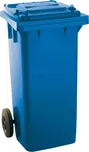 Proteco popelnice s kolečky 120 l modrá