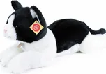 Rappa plyšová kočka ležící černo/bílá…